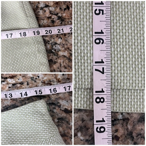 LOFT Green Woven Lined Mini Skirt Women’s 10 Preppy Nautical Coastal Beach Boho - Picture 4 of 9